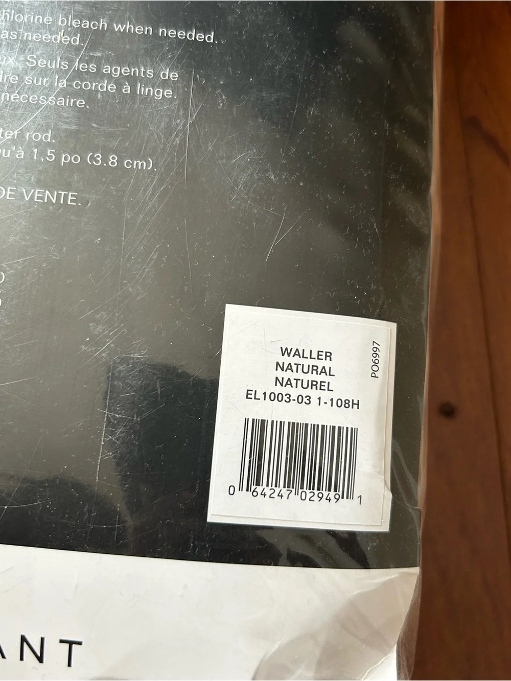 Lauren Ralph Lauren Blackout Curtain Panels Set of 2 52x108 Blackout Natural